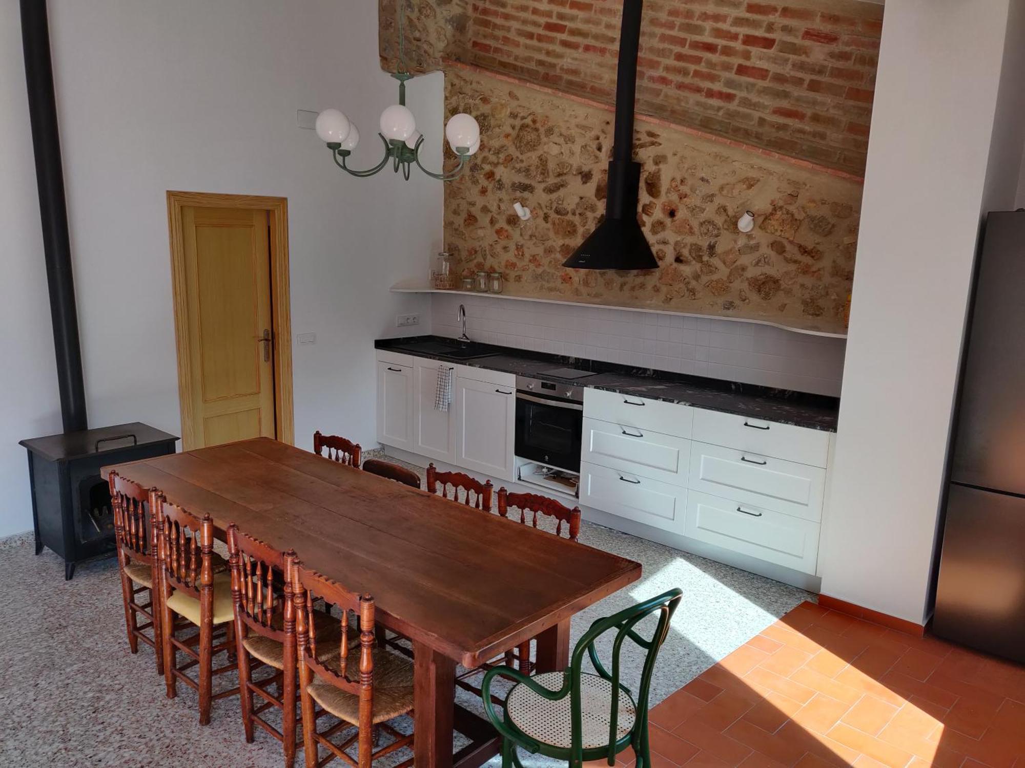 L'Almassera - Chimenea Y Montana Para Grupos En Aielo De Rugat Ayelo de Rugat Bagian luar foto