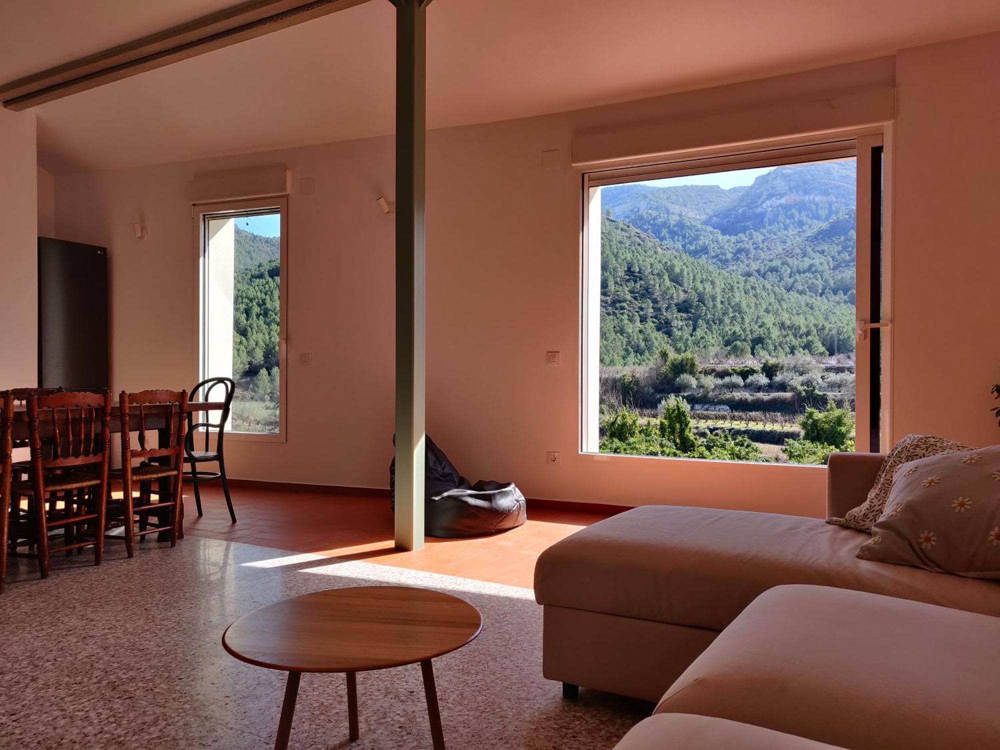 L'Almassera - Chimenea Y Montana Para Grupos En Aielo De Rugat Ayelo de Rugat Bagian luar foto