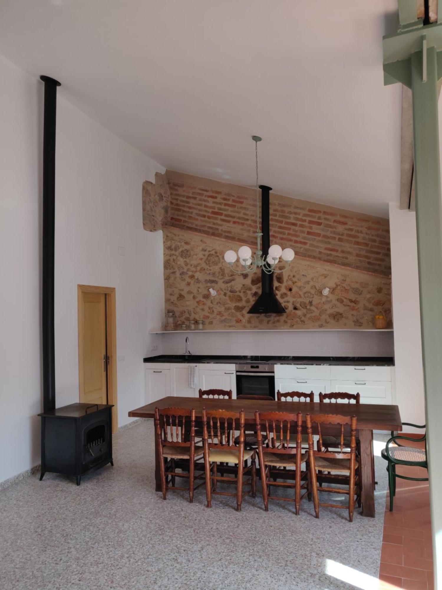 L'Almassera - Chimenea Y Montana Para Grupos En Aielo De Rugat Ayelo de Rugat Bagian luar foto